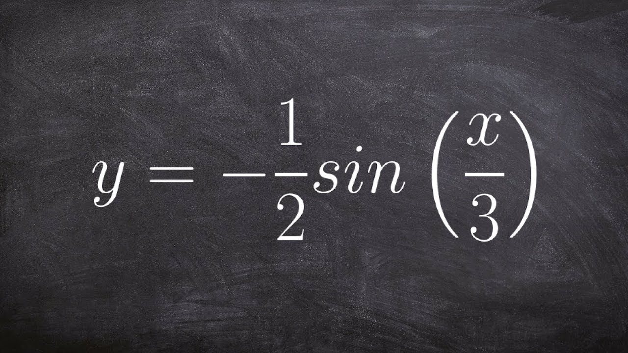 How To Graph Sine while Forgetting to Reflect the Graph